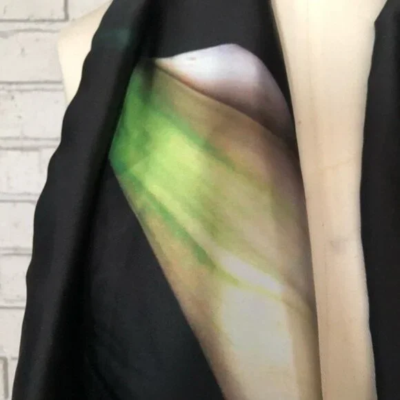 Victoria Beckham Target Women's Calla‎ Lily Black Scarf